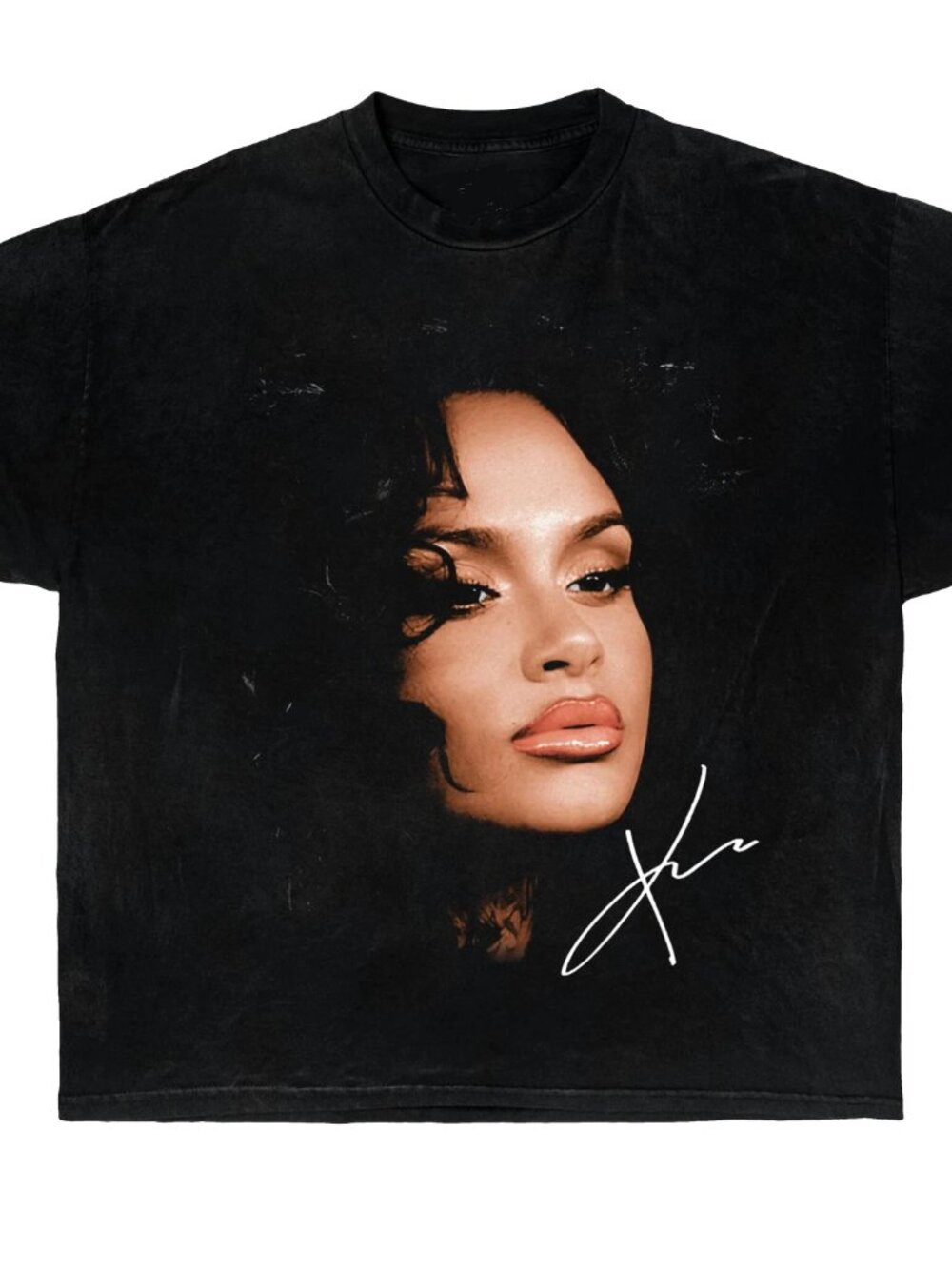 Kehlani Face Boxy Vintage Boxy Graphic Unisex t-shirt 257